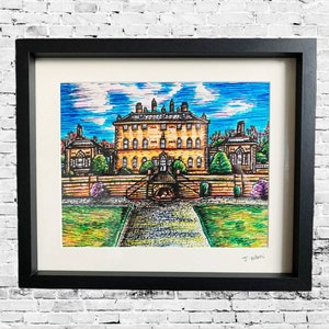 Glasgow Art Pollok House Print- Gicleè Home Decor, Perfect Birthday Gift & Housewarming Wall Artwork for Scotland Lovers