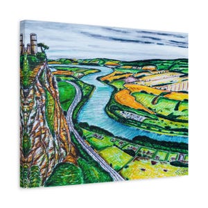 Kinnoull Hill Scotland Canvas Print: Scottish Landscape Wall Art