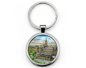 Arte de la Universidad de Glasgow, accesorio de llavero