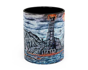 Caneca Torre Fantasia, Presente de Arte Exclusivo