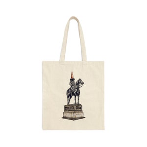 Glasgow Duke of Wellington Cotton Canvas Tote Bag