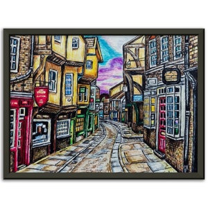 York Shambles Art Print: Museum-Quality Framed Poster
