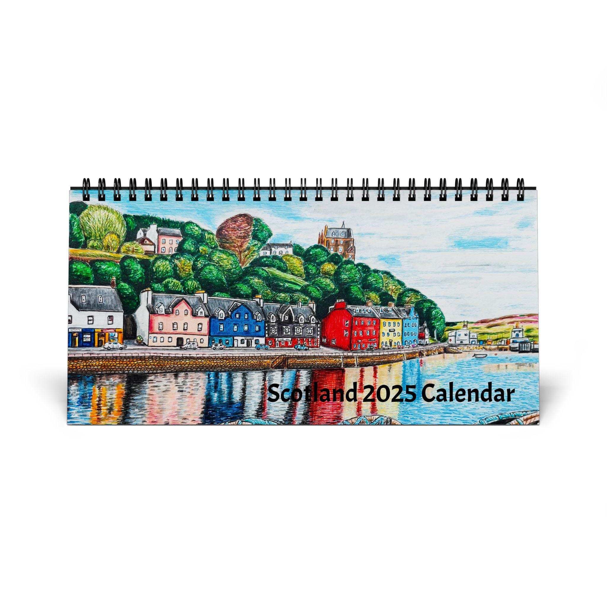 Scotland Calendar - Etsy