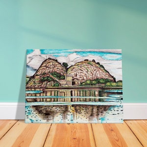 Dumbarton Castle Scotland Canvas Print: Joe Edoni Artwork