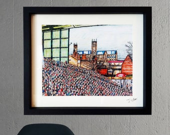 Lincoln City Fc Gifts Prints Of Sincil Bank Stadium Fine Art - Lincoln ...