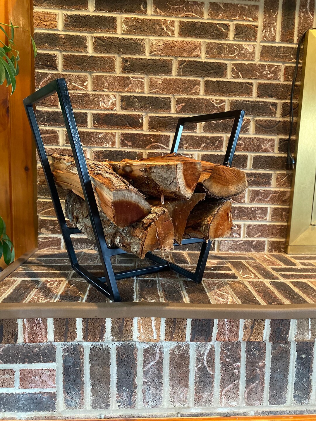 Firewood Rack V Shaped Firewood Rack Etsy