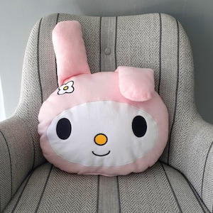 Anime Melody Plush Pillow Toy,Kawaii Decor,Japanese Cartoon,Cute Anime Lover,Kids Gift Decor,Child Birthday Gift,Soft Fleece Fabric Doll