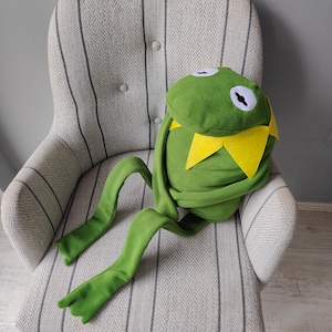 Sad kermit plush top