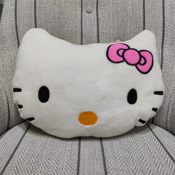 Almohada de peluche de dibujos animados para niños, cojín de peluche