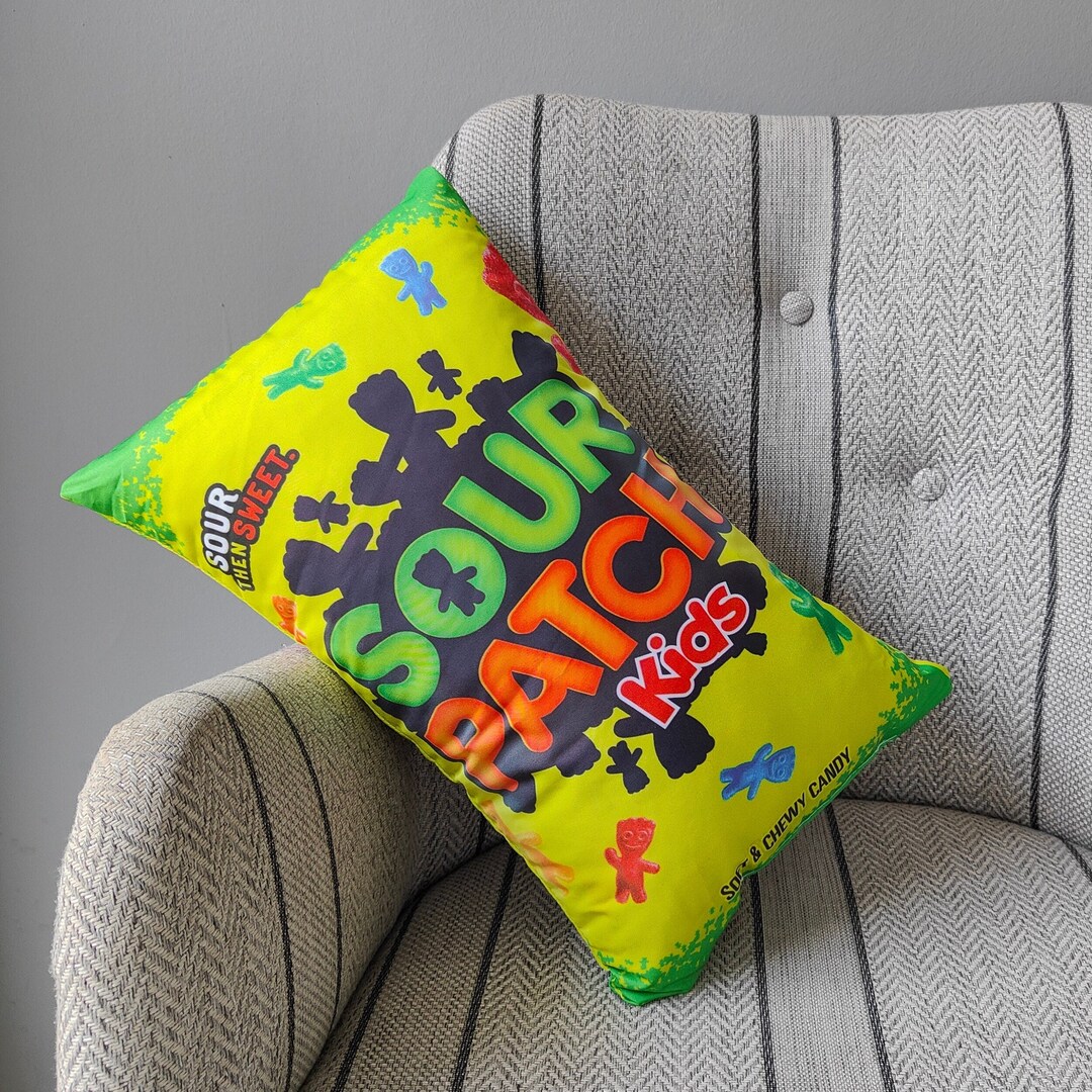 Sour Patch Kids Pillow,ornament Toys Gift,funny Novelty Food Pillow,for ...