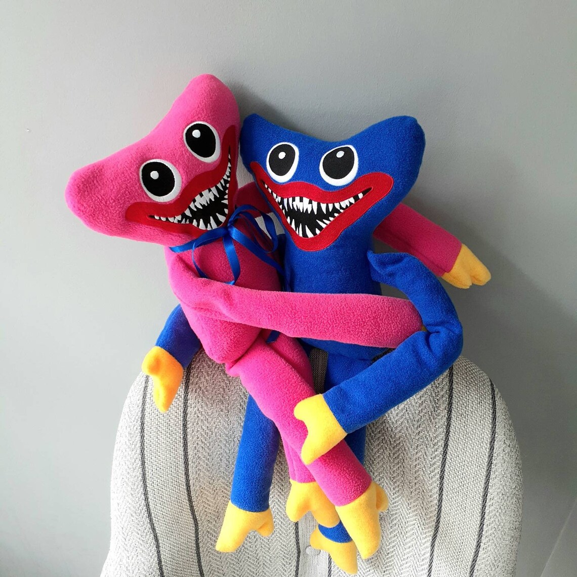 Huggy Wuggy Plush Toy Pillow Soft Poppy Playtime Game Toy Doll Etsy
