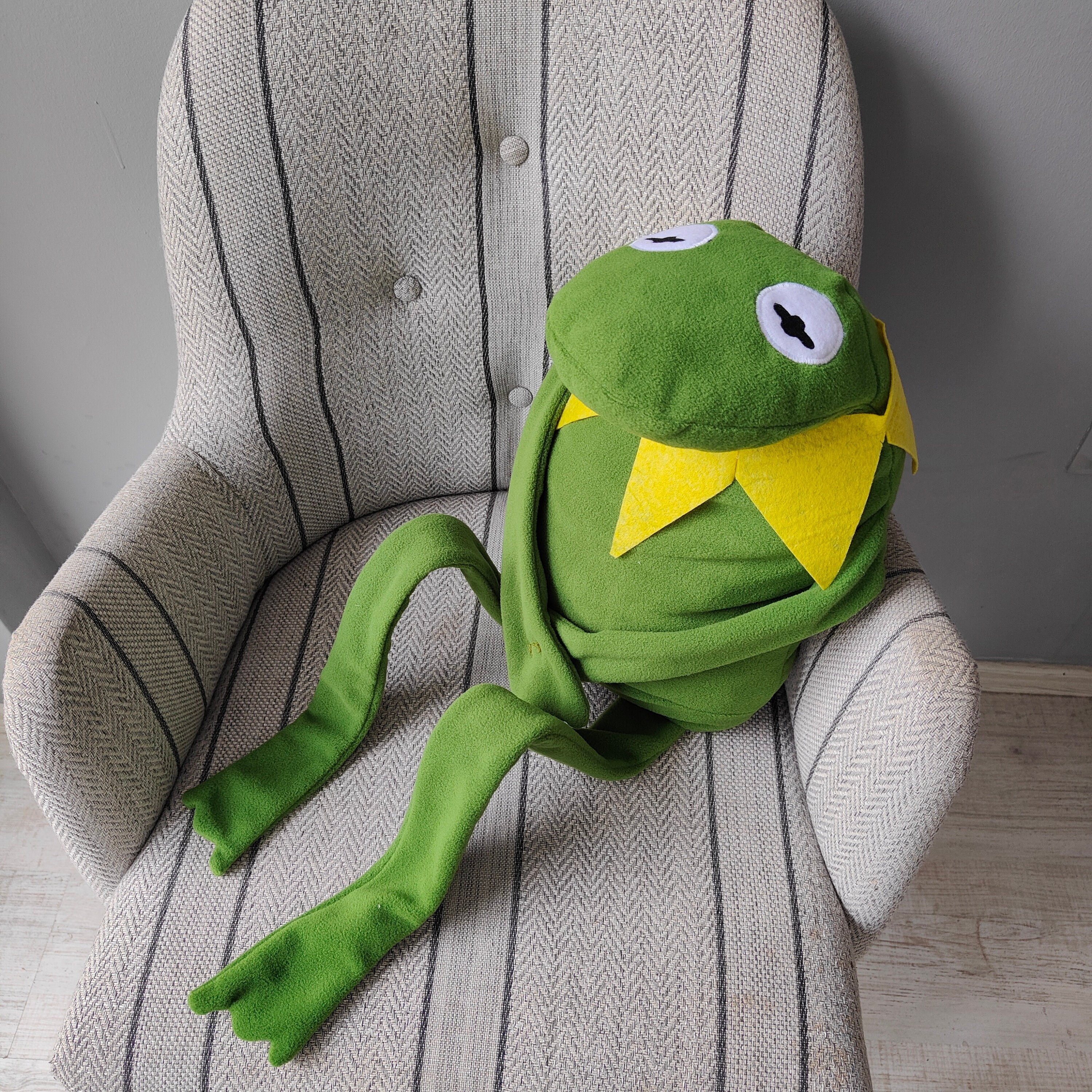 Kermit the Frog Produced by Catric Kermit the Frog Vintage Plush