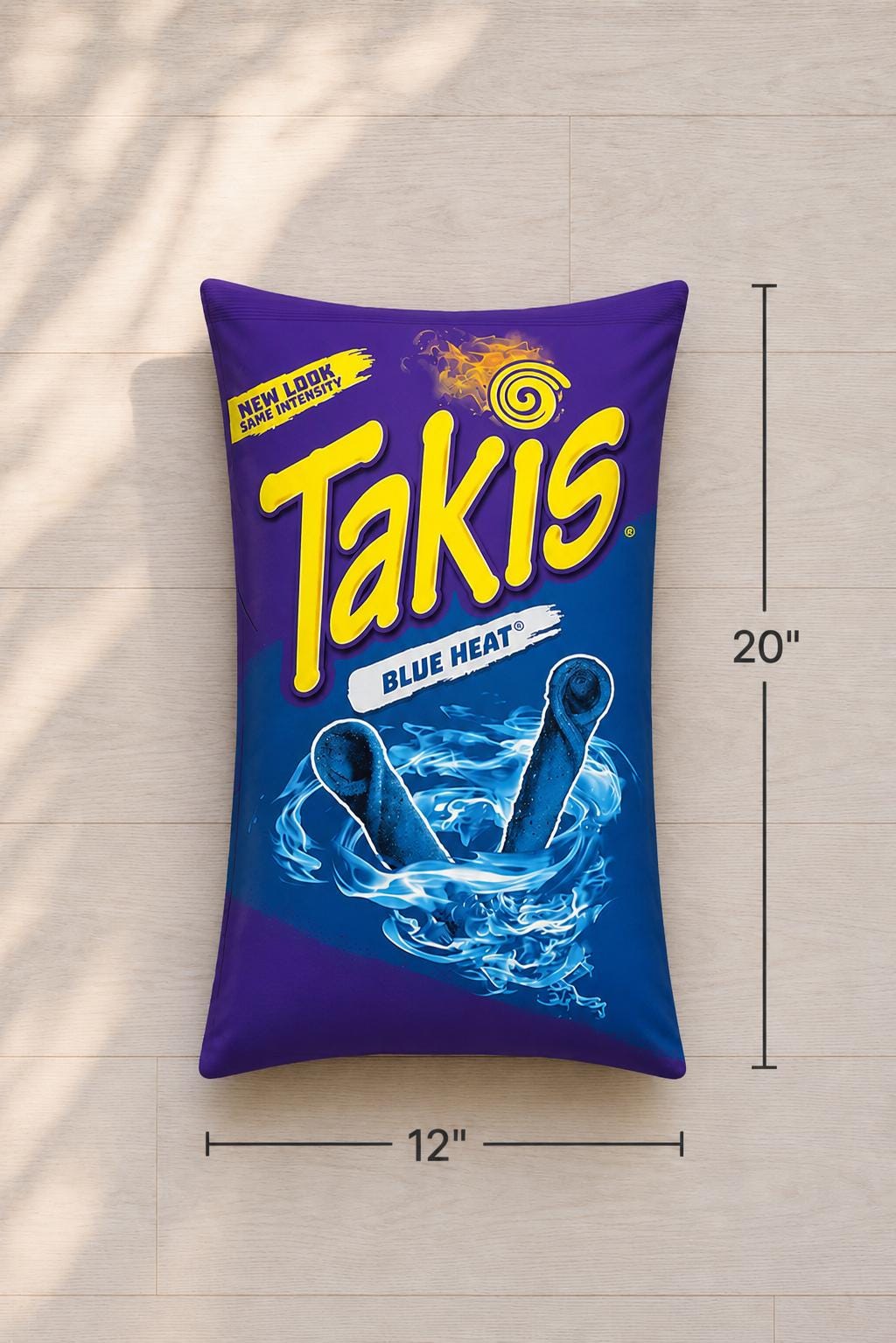 Oreiller Takis Chips 20 x 30 cm : insert inclus, décoration