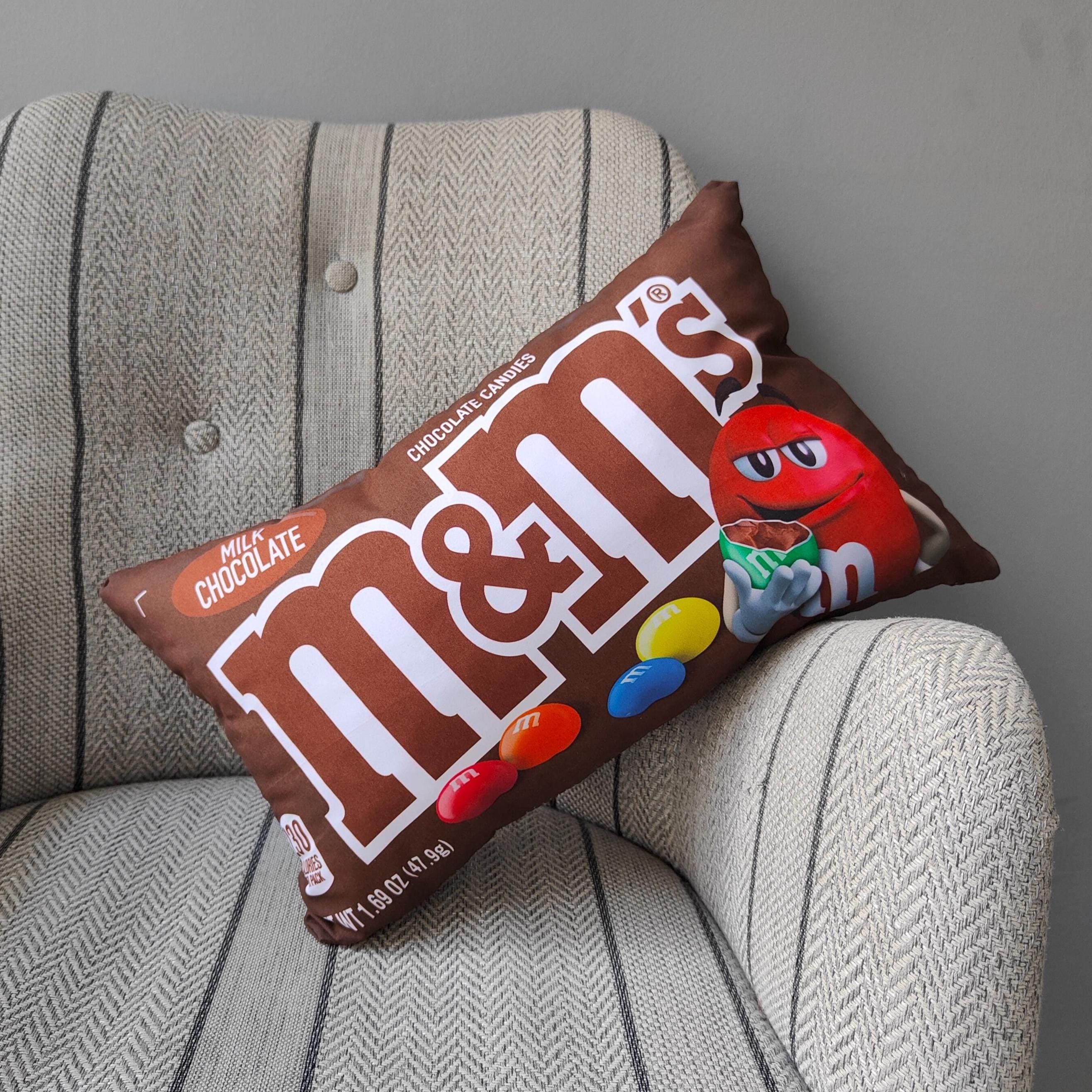 Almohada Decorativa Con Forma De Rosquilla De Chocolate, Color Marrón