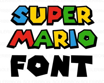 Nintendo Alphabet Etsy Nintendo Alphabet Etsy