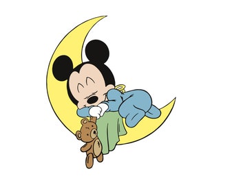 Baby Mickey Svg Etsy