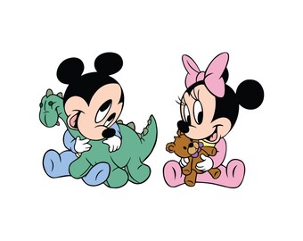 Baby Mickey Svg Etsy