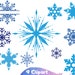 Frozen Snowflake  bunldeSVG, Frozen Snowflake, Frozen svg, Frozen Snowflake cut file, File Silhouette, Printable file, Clipart 