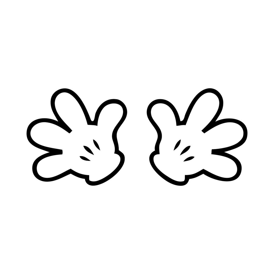 Printable Mickey Mouse Hands Ubicaciondepersonas cdmx gob mx