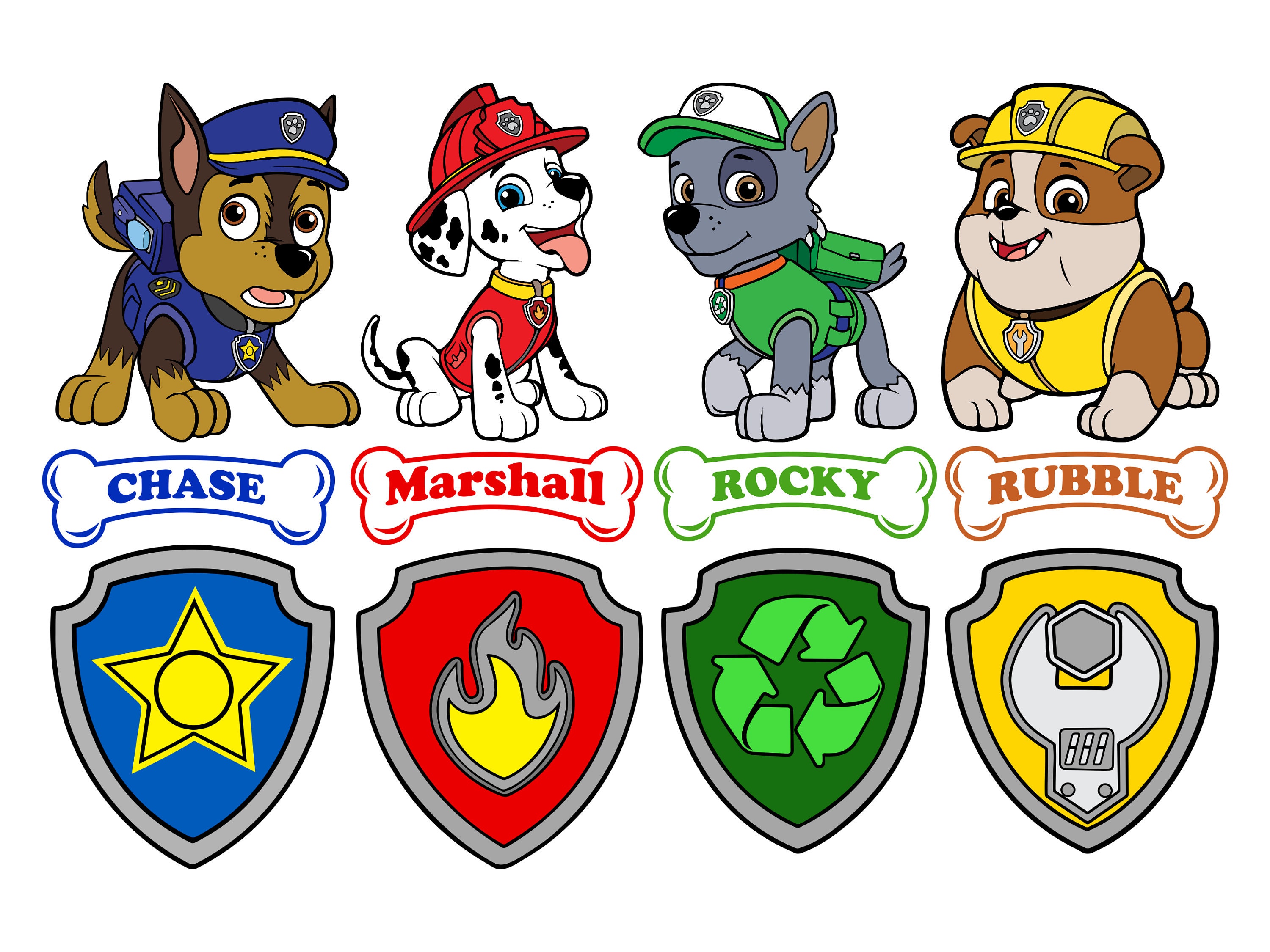 Download Instant download / Paw Patrol bundle svg png Skye svg | Etsy