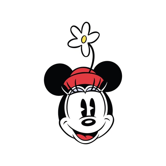 Old Fashioned Fashion Minnie Mouse Head 