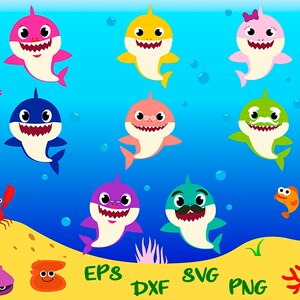 Download Baby Shark Svg Etsy SVG, PNG, EPS, DXF File