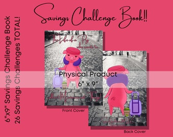 The Life of a PIG (PART 2)  Savings Challenge Book • 26 Low Income Savings Challenges • Original Artwork by 307DesignStudio