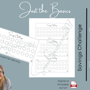 Savings Challenge • Just the Basics • Cash Budgeting