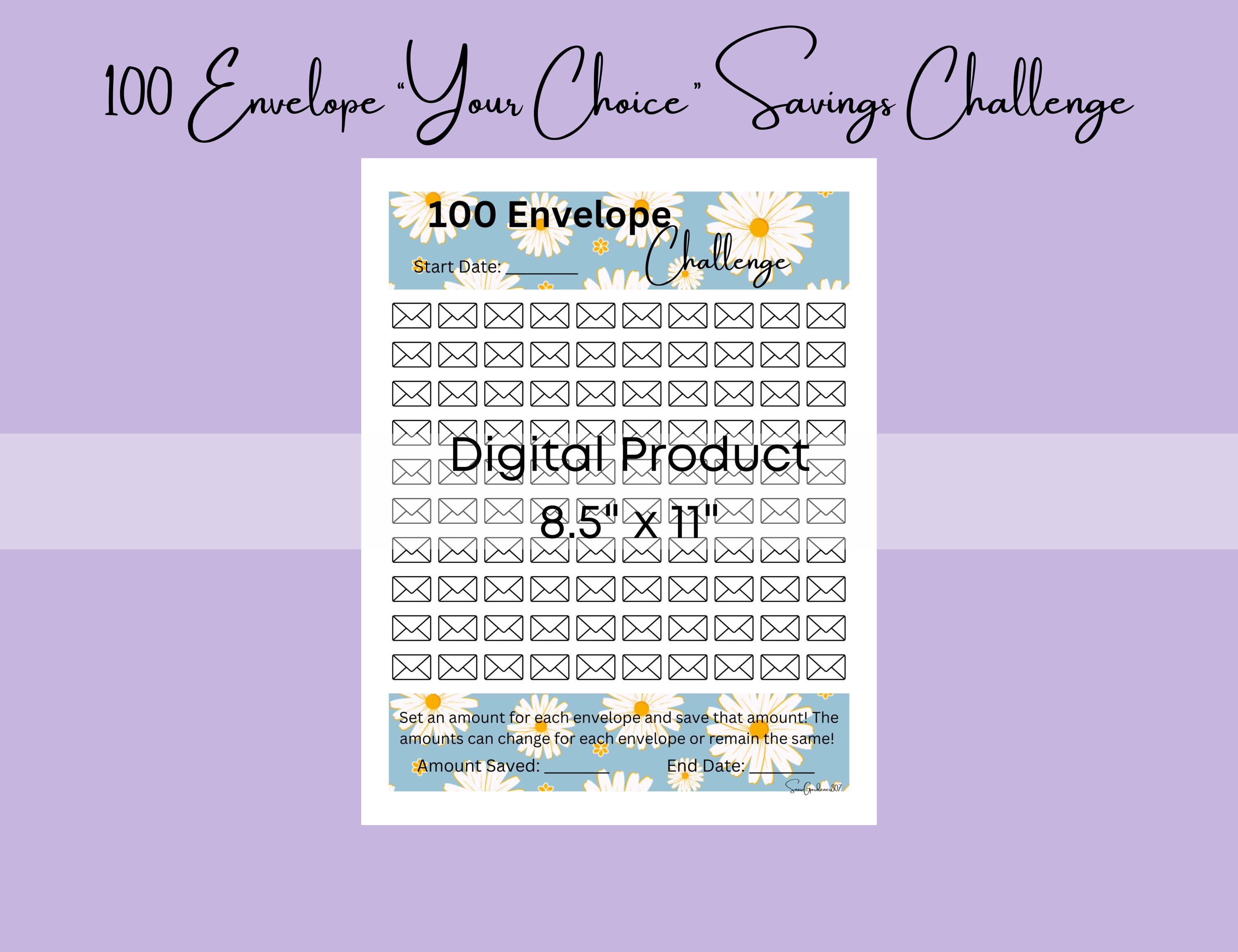 Envelope Raffle Game 100 Envelope Savings Challenge Bundle: Dice Games (digital Download) - Etsy