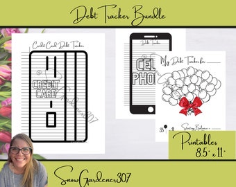Skuldspårningspaket: Kreditkort, mobiltelefon och ballonger (digital nedladdning)