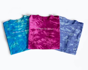 Tie-Dye Embroidered T-Shirt