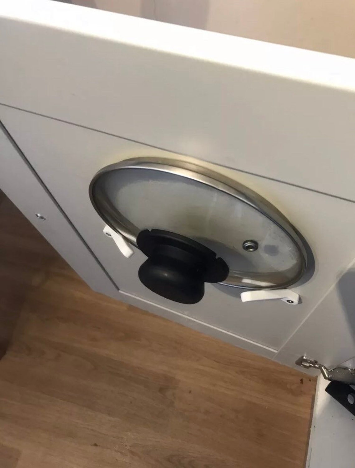 Saucepan Lid Holder Kitchen Cupboard Storage Organiser WHITE 8 Etsy