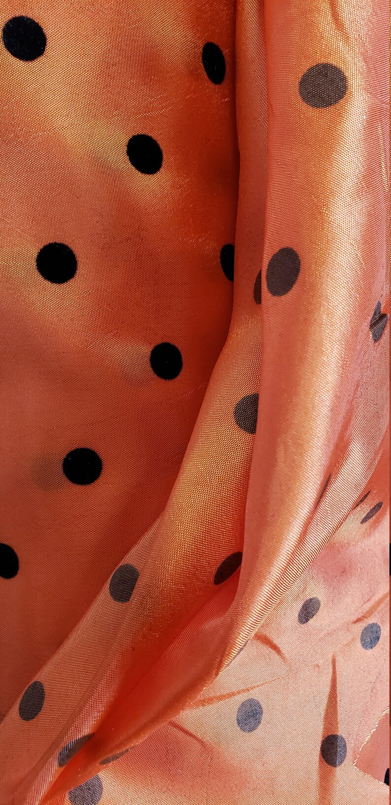 Hair Accesories Tops Polkadot Sheer Polyester Fabric Curtains,Decor Headbands Scarves Scrunchies Midweight -Dresses Blouses Skirts