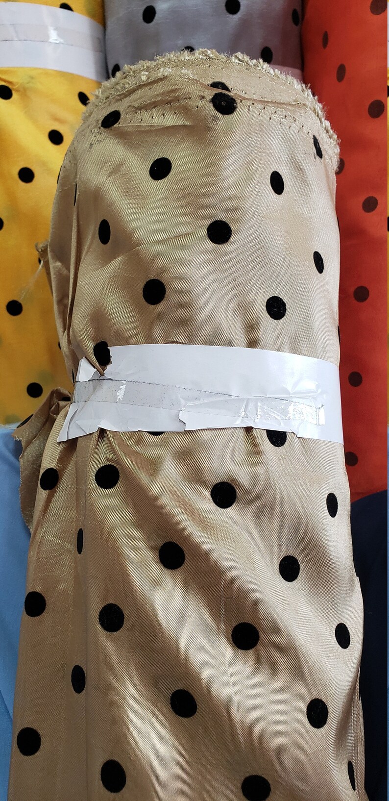 Hair Accesories Tops Polkadot Sheer Polyester Fabric Curtains,Decor Headbands Scarves Scrunchies Midweight -Dresses Blouses Skirts