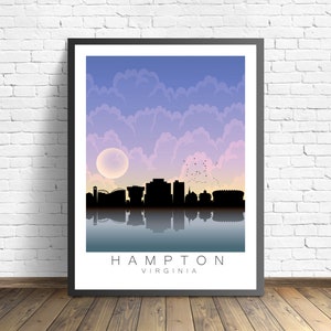 Hampton Travel Print | Virginia Poster