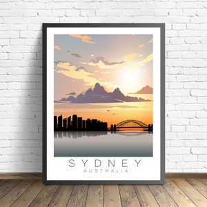 Sydney Poster | Australia Print | Travel Poster