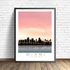 Miami Travel Poster | Florida Print