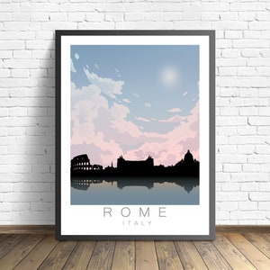 Rome Poster | Italy Print | Travel Poster