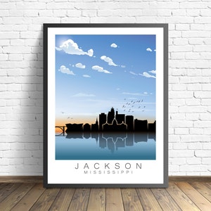 Jackson Reisedruck | Mississippi Print