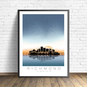 Richmond Travel Print | Virginia Poster