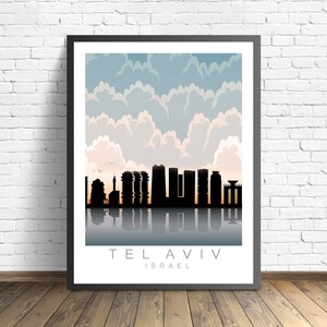 | d’impression tel Aviv  | d’affiches d’Israël Affiche de voyage