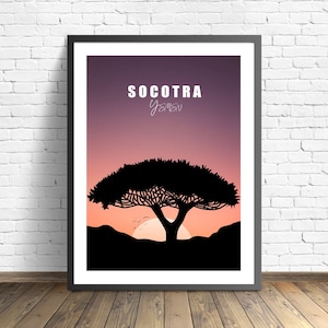 Socotra Travel Print | Jemen Poster