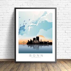 Bonn Print | Germany Poster | Travel Poster