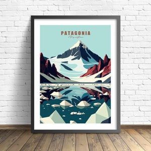 Patagonia Travel Print  | Argentina Poster