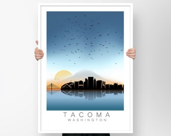 Tacoma Travel  Print | Washington Poster