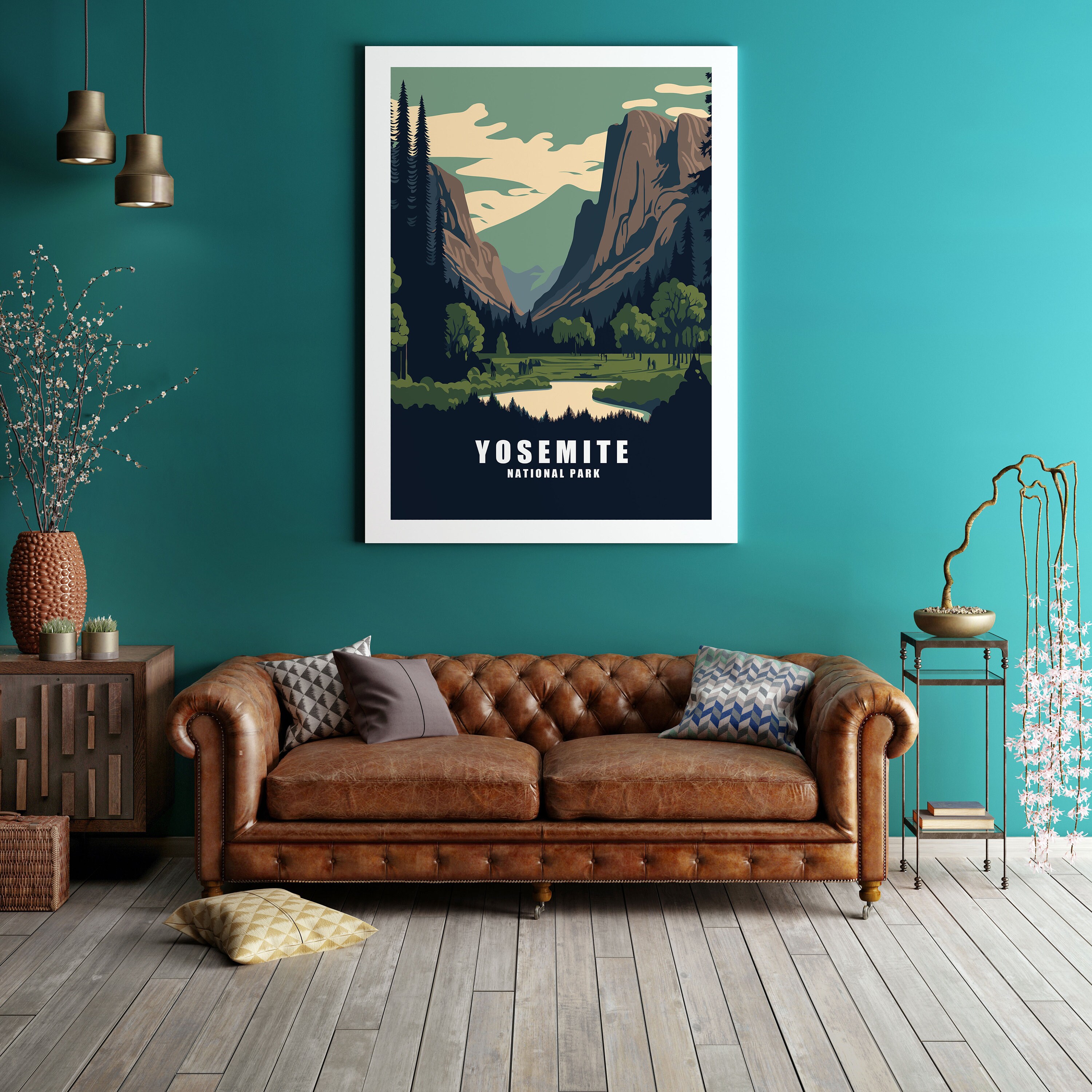 Discover Parc National De Yosemite Poster