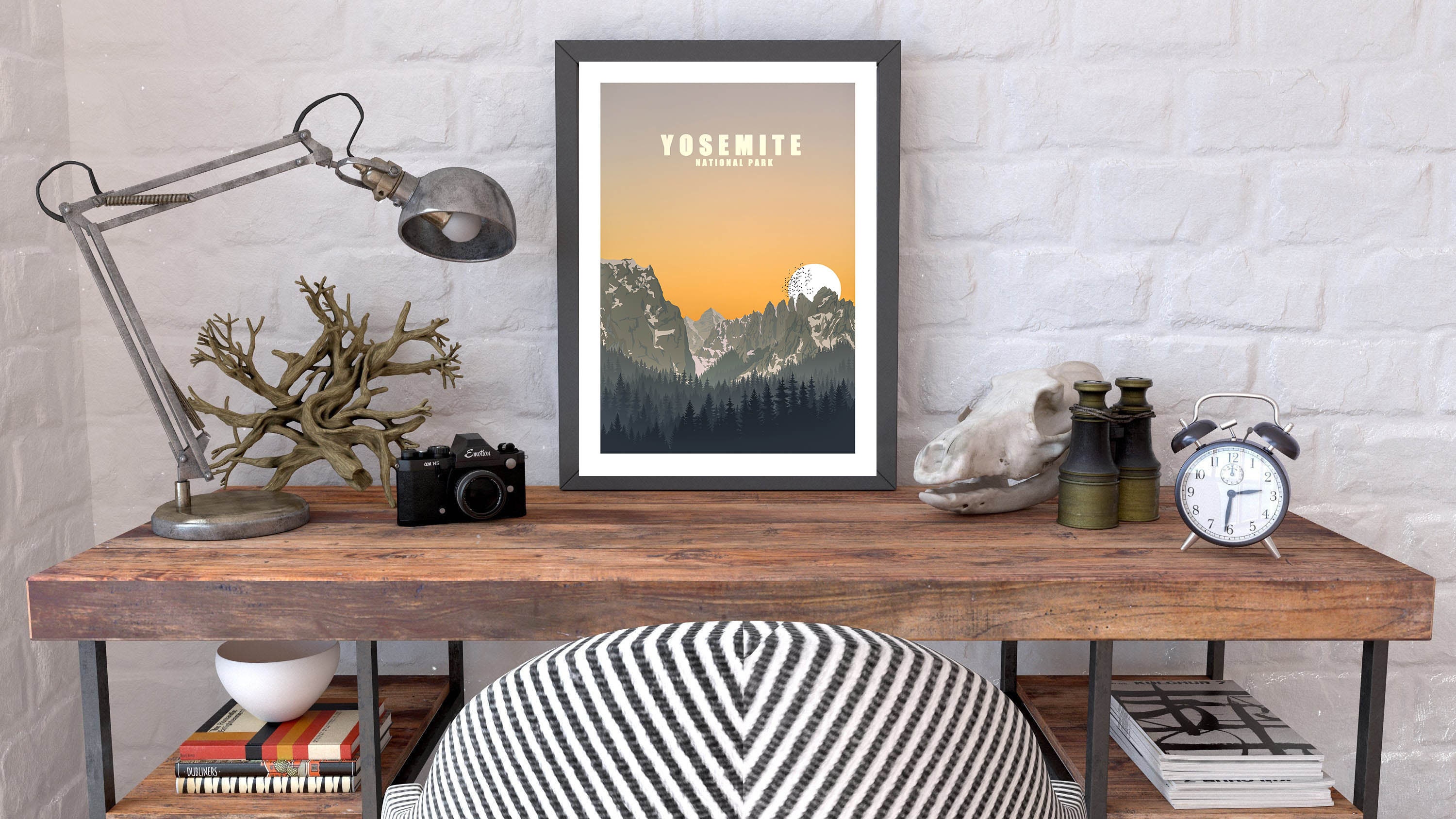 Discover Parc National De Yosemite Poster