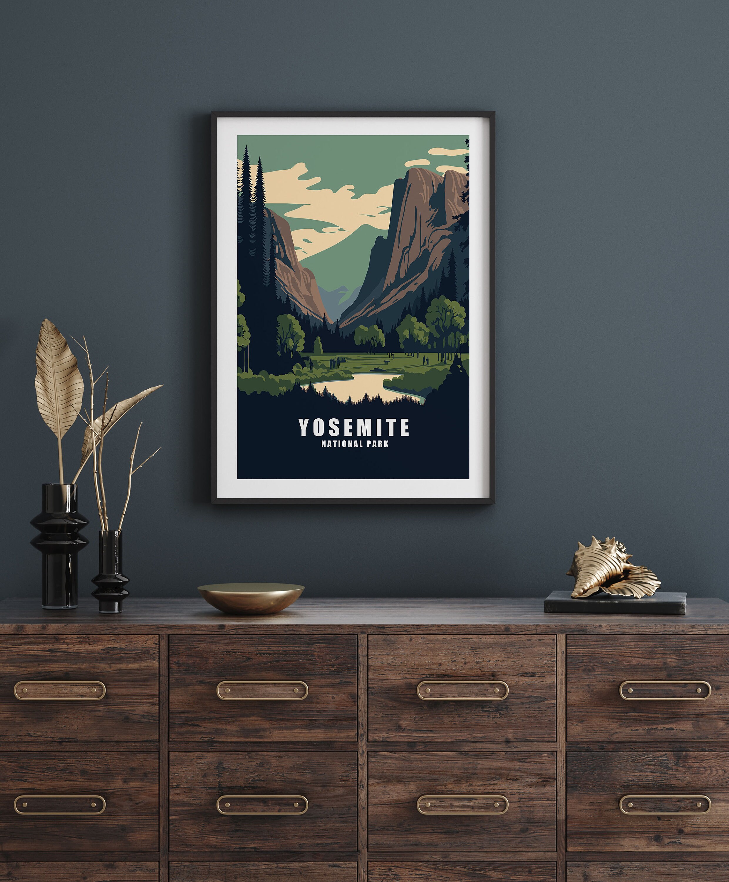 Discover Parc National De Yosemite Poster
