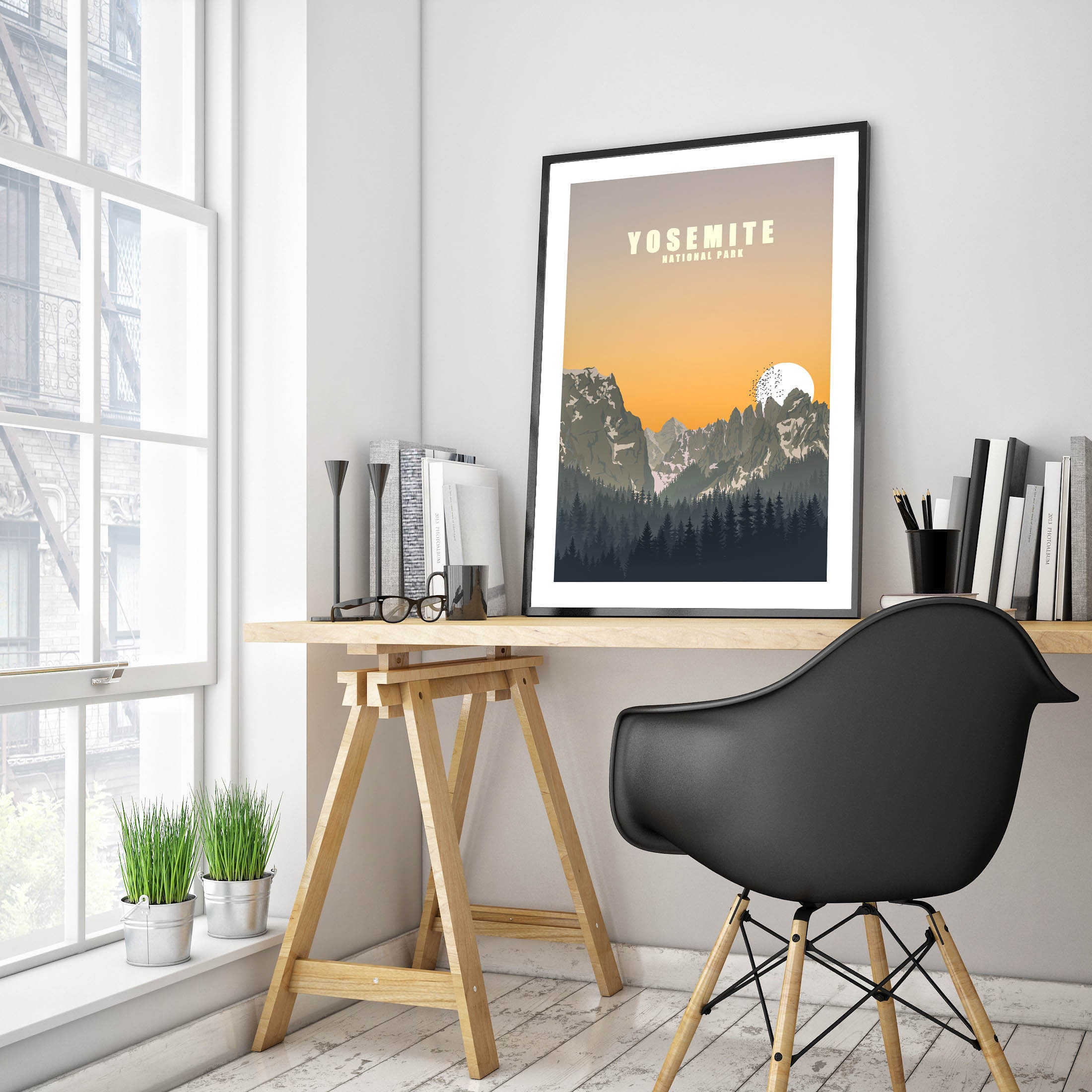 Discover Parc National De Yosemite Poster