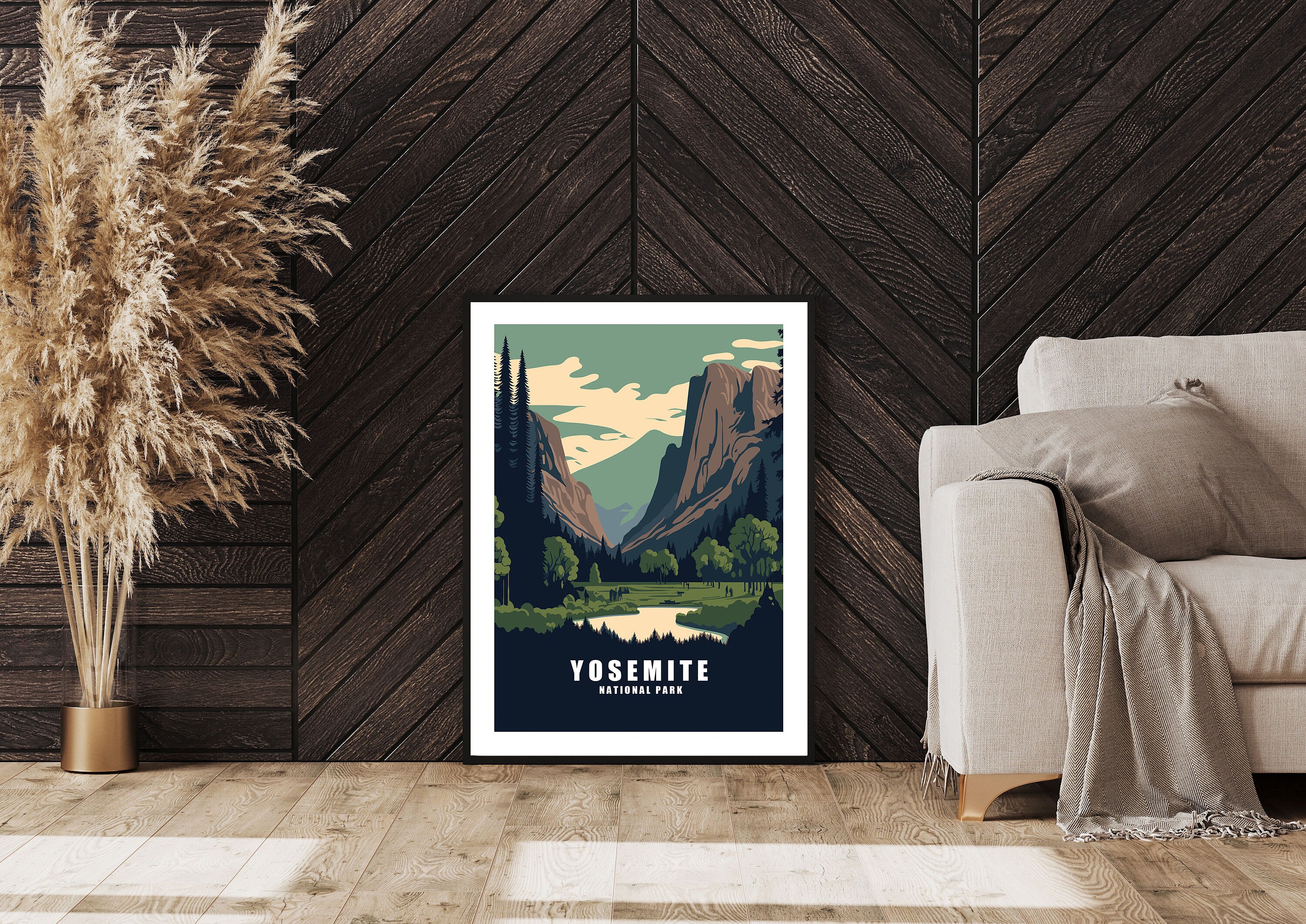 Discover Parc National De Yosemite Poster